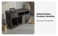 Retail Display Table Easy Assembly Boutique Shelving Unit Powder Coated Finish Freestanding Clothing Display for Event Planners