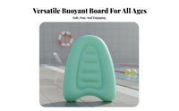 Inflatable Back Float Beginner Friendly Swim Support Buoy Buoyant Swimming Learning Float for Beginners, Children, Shallow Water, Lake, Beach