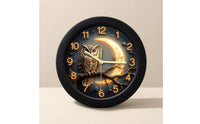 Wall Clock Silent Round Wall Clock Decorative for Bedroom, Shelf, Desk