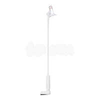 Portable Clamp-On Light Stand for Outdoor Stalls and Tabletops