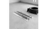 2 Pieces Toe Plate Set Hanging Hole Wheel Alignment Board Stainless Metal Toe Angle Plate for Mechanics, Car Repair Workers, Garage