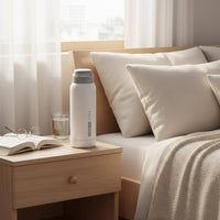 Drink While Lying down Bedridden Patient Drinking Cup Leak-Proof Convalescent Feeding Cup Food-Grade Material Insulated Nursing Bottle Single-Button Access Lid for Hospital