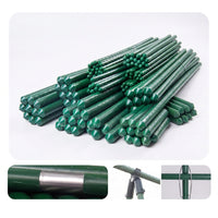 Garden Stakes for Sturdy Plant Support, Heavy Duty Stainless Steel Plant Stakes for Tomato Plant, 10 Pack of Plant Sticks for Potted Plants