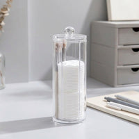 Creative Desktop Makeup Brush Holder with Dustproof Lid - Portable Large Capacity Cylindrical Organizer