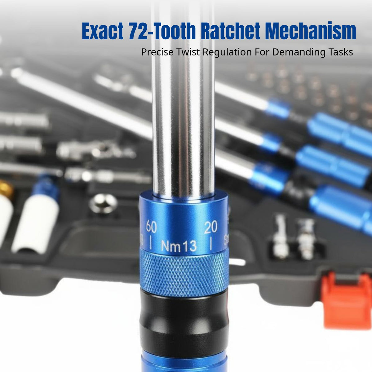 Torque Wrench Set, 33-Piece, High Precision Metric, Automotive Repair Tool Kit, Alloy Steel, Complete Specialist Set
