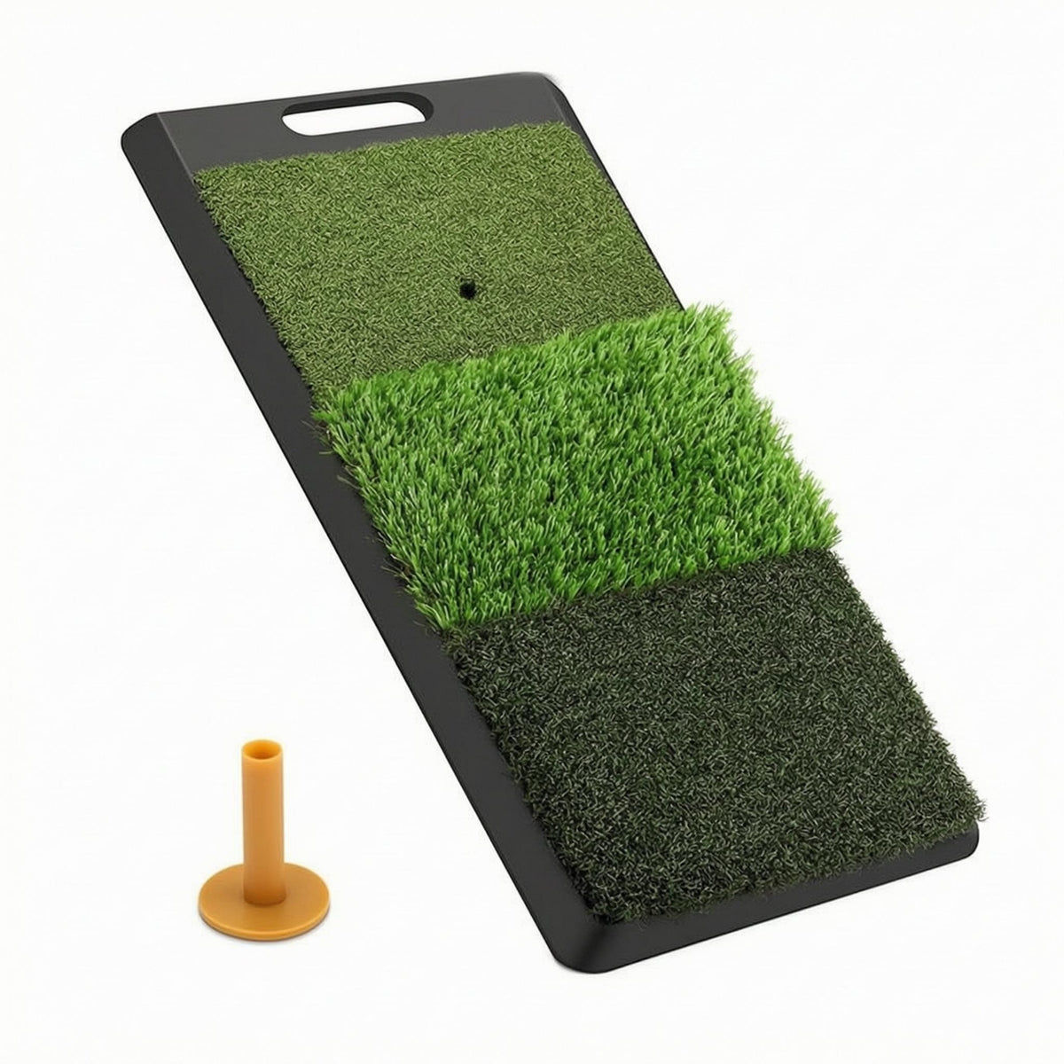 Golf Practice Mat Portable Golf Hitting Mat Turf Surface Training Gear