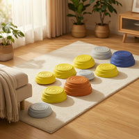 11 Pieces Balance Stepping Stone Sturdy Play Equipment Stackable for Classroom