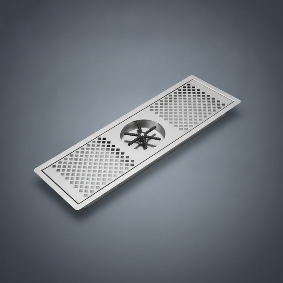 Stainless Steel Bar Glass Washer Embedded Bar Glass Washer Brushed Cleaning Tool for Bartenders, Baristas