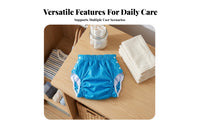 Adjustable Snaps Adult Cloth Diaper Soft Inner Lining Snap Diaper Pant