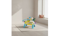 Summer Water Play Table Interactive Sensory Table with Water Circulator Outdoor Easy to Use for Backyard