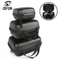 Multifunctional Hard Shell Fishing Tackle Bag with Rod Holders
