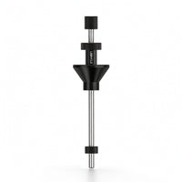 Slipslip-Resistant Bottom Bracket Anti-Drop Tool Knurled Anti-Drop Tool with Threaded Shaft Compact Hand-Operated for Mechanics, Cyclists, Two-Wheeler Maintenance, Workshop