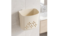Hanging Storage Basket Organizer Basket with Hanging Tab Wall-Mounted for Lavatory, Closet, Utility Room