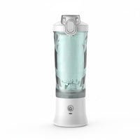 Portable Blender 6 Blades Design Individual Ice Crusher Crushing USB-Charged Juicer Cup for Travel, Office, Outdoor