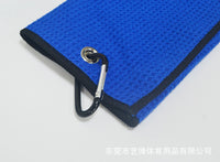 Golf Cleaning Kit with Double-Sided Brush, Divot Tool, and Towel 40x60cm