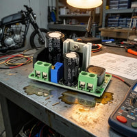 Screw Terminal LM2596 Buck Converter Regulated Adjustable Step-down Power Module Heat Sink Adjustable Voltage Regulator Module Compact Design