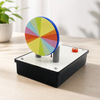 Color Wheel Disc with Electric Drive Scientific Compact Color Mixing Disk for Students