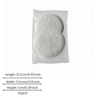 10 Pieces Ultra-Thin Sweat-Absorbing Underarm Pad Soft-Textured Adhesive Underarm Pad Discreet Armpit Sweat Guard Invisible Under Clothes