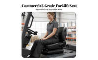 Universal Forklift Seat Long-Lasting Forklift Seat Assembly Comfortable Design Adjustable Position for Farmers, Warehouses