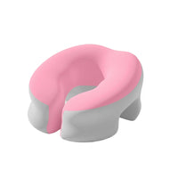 Contoured U Shape Memory Foam Neck Pillow Hollow Design Memory Foam Neck Pillow Raised Edge Comfort Accessory Portable for Office Workers