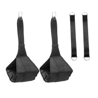 2 Pieces Hanging Ab Straps Padded Ab Sling Straps Heavy Duty for Athletes