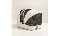 Mounted Dog Bike Basket Rigid Pet Cycle Carrier Safe Bike Basket with Mesh Sunshade Long-Lasting for Commutes