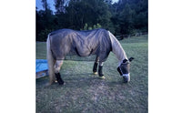 Anti Horse Sheet Adjustable Size Mesh Fly Sheet Lightweight Animal Cover for Outdoor