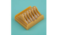 Transparent Mold with Clear Cover Rigid Multi-Slot Plastic Mold Compact Moulds Reusable for Workshop, Bench Use