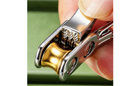 Spring-Loaded Rope Tensioner Hook No-Knot Self-Locking Rope Hook Knotless Hardware One-Handed for Camping