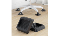 Furniture Wheel Stopper Wide Application Rubber Wheel Stopper Heavy Duty Caster Cup for Office