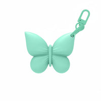 Portable Butterfly Lipstick Holder Keychain Lightweight Lip Salve Holder Keychain Secure Grip Butterfly Lip Salve Sleeve Long-Lasting for Travel
