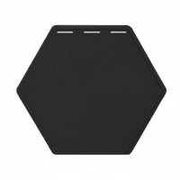 Hexagonal Training Mat Molded Floor Spot Markers  Low-Level Pad-Profile Training Gear for Athletes, Home Workouts