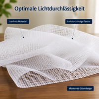 PVC Mesh Fabric by the Meter, 250D/500D PVC Grid Fabric, 137-210cm Wide, for DIY Projects, Bags & Gifts