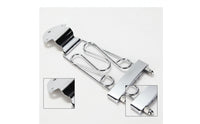 Polished Jazz Guitar Bridge Decorative Tailpiece with Bridge Electric Trapeze Tailpiece Stable Tuning for Luthier
