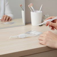Anti-Adhesive Reverse Tweezers for Eyelash Extension Application