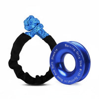High Strength Soft Shackle strong Duty Soft Shackle Recovery Kit Wear Resistant hauling gear Lightweight for trail-road vehicle operators, lorry Owners, emergency Personnel, vehicle recovery systeming, recovery track Riding