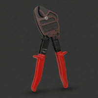 Ratcheting Wire Shear Insulated-Style Manual Wire Shear Heavy-Duty Snippers for Electricians, Electrical Work