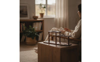 Coffee Machine Storage Stand Multi-Level Coffee Machine Stand Wooden for Baristas, Kitchen Countertop, Cafe