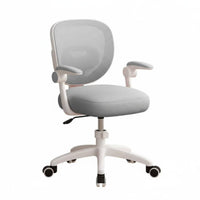 Height Adjustable Study Chair Ergonomic Design children's Furniture weight-activated automaticLocking casters Desk Seat Split spine supportrest for Students, Kids 6-12, Parents, studying, Bedroom, Home, Playroom