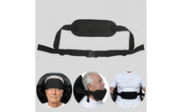 Headrest Strap Adjustable Strap with Buckle Easy to Adjust Neck Support for Caregivers, Wheelchairs