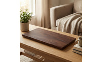 Teaware Platter Board Wood Grain Rectangle Platter Premium for Simplicity Seekers