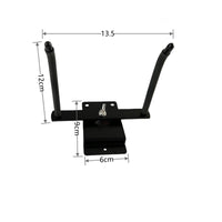 Safeguarding Trumpet Holder with Curved Arms Space-Saving Trumpet Wall Mount Compact Instrument Hanger Easy to Install for Musicians, Music Studio, Practice Room, Classroom