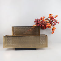 Nordic Metal Gold Multi-Hole Large Flower Vase for Home Decoration