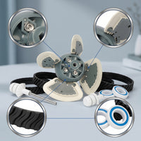 Impeller Assembly Assembly with Shaft Pieces Replacement Part for Repair Technicians