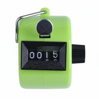 Golf Stroke Counter Finger Loop Manual Tally Counter Portable 4-Digit Hand Tally Device for Golfers, Event, Athletic Events, Warehouse