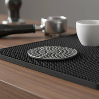 Even Extraction Espresso Puck Screen 304 Stainless Steel Reusable Coffee Filter Disc Easy to Clean for Baristas, Cafe, Home Kitchen