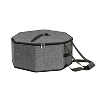 Octagonal Hat Box Zippered Octagonal Hat Carrier Strong Handles