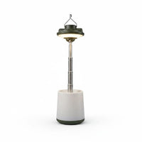 LED Tent Lantern Adjustable Height USB USB-Charged Camping Light IPX4 Water Resistant Telescopic Camp Lamp for Emergency