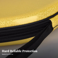 Hard Shell Table Tennis Case Large Capacity Table Pong Paddle Case Shockproof Diamond Shape Paddle Bag for Athletes, Adults, Competition, Training