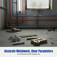 Heat Weld Repair Tool, Leak Sealer, PPR 4/6 Universal, New Edition, Patch & Rod, Easy Use, Metal Components